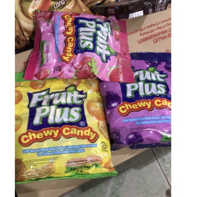 Kẹo Dẻo Trái Cây Fruit Plus Malaysia 150g