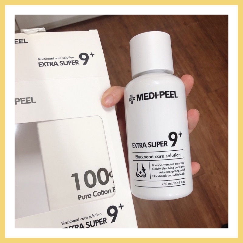 [250ml] Dung Dịch MEDIPEEL EXTRA SUPER 9 COMPLEX (tặng bông tẩy trang)