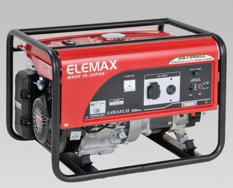 Máy Phát Điện Chạy Xăng 5.6KVA Elemax SH7600EXS