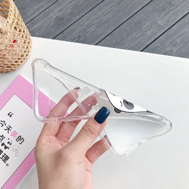 Ốp lưng Silicon dẻo trong anh em gấu dành cho iphone 6s 6Plus 6sPlus 7 7Plus 8 8Plus X XS xr xsmax 11 11pro 11promax 12mini 12pro 12promax 12 T23