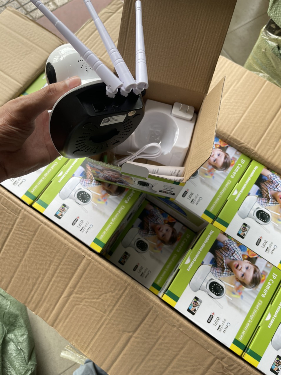 Camera YooSee 3 Anten Có Cổng LAN