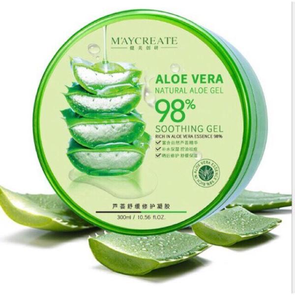 [HCM]Gel Lô Hội cấp ẩm Maycreate Aloe Vera Soothing 98% cao cấp
