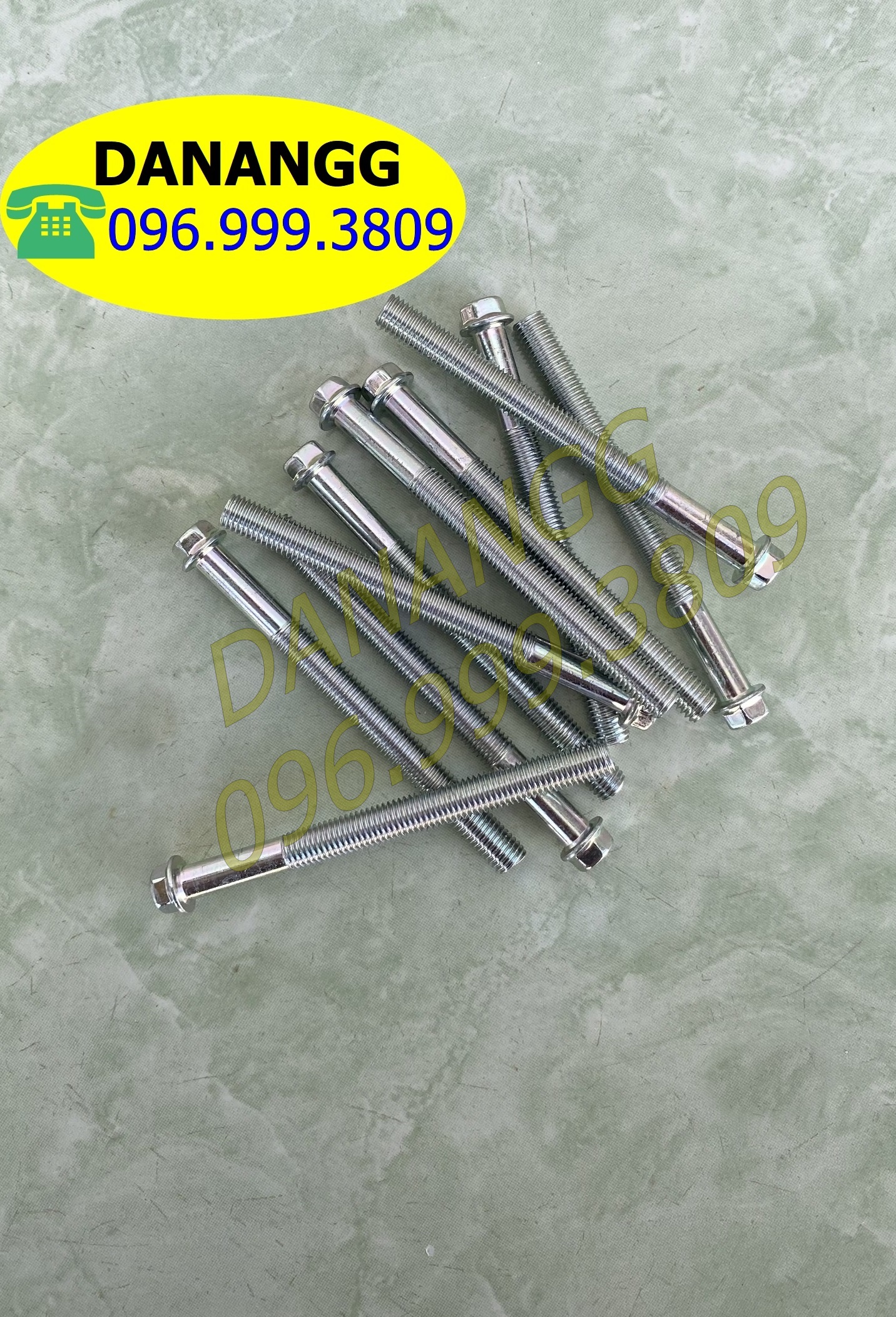 Ốc 7 li dài 8 phân ốc lốc máy 10 con
