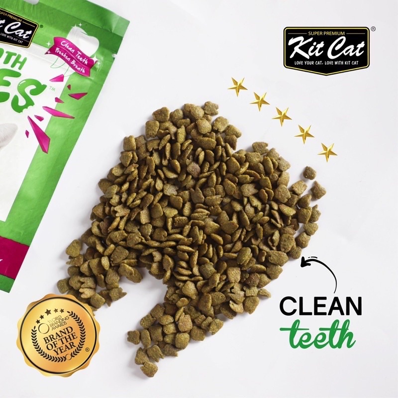Snack Breath bites kitcat sạch răng thơm miệng cho mèo 60g