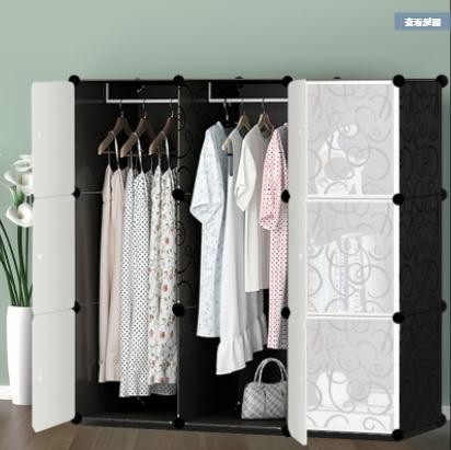 [HCM]TỦ GHÉP 9 NGĂN SIZE LỚN (đen cửa icon)