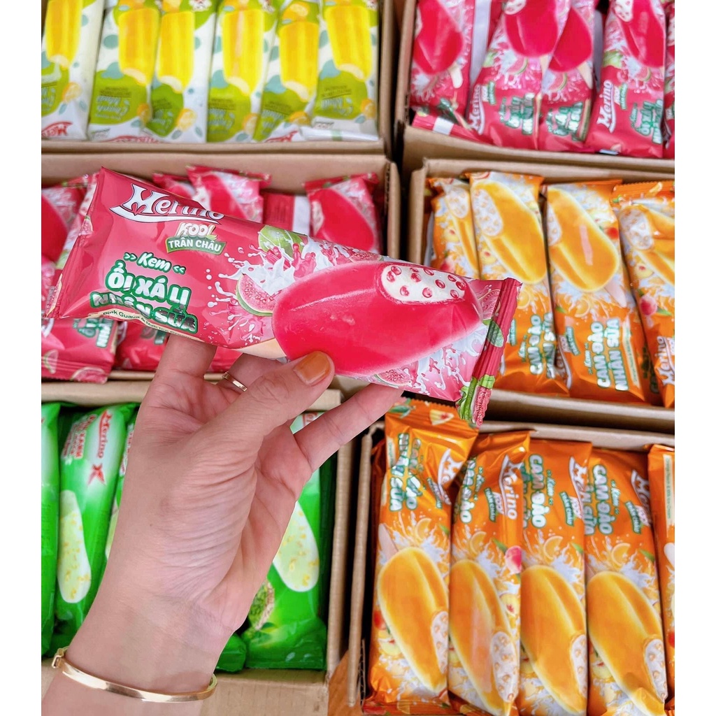 [chỉ giao HCM chọn giao hàng 2h]KEM KOOL TRÂN CHÂU ỔI XÁ LỊ NHÂN SỮA