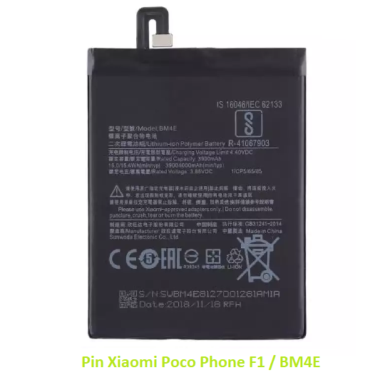 Pin xiaomi poco phone f1 / bm4e