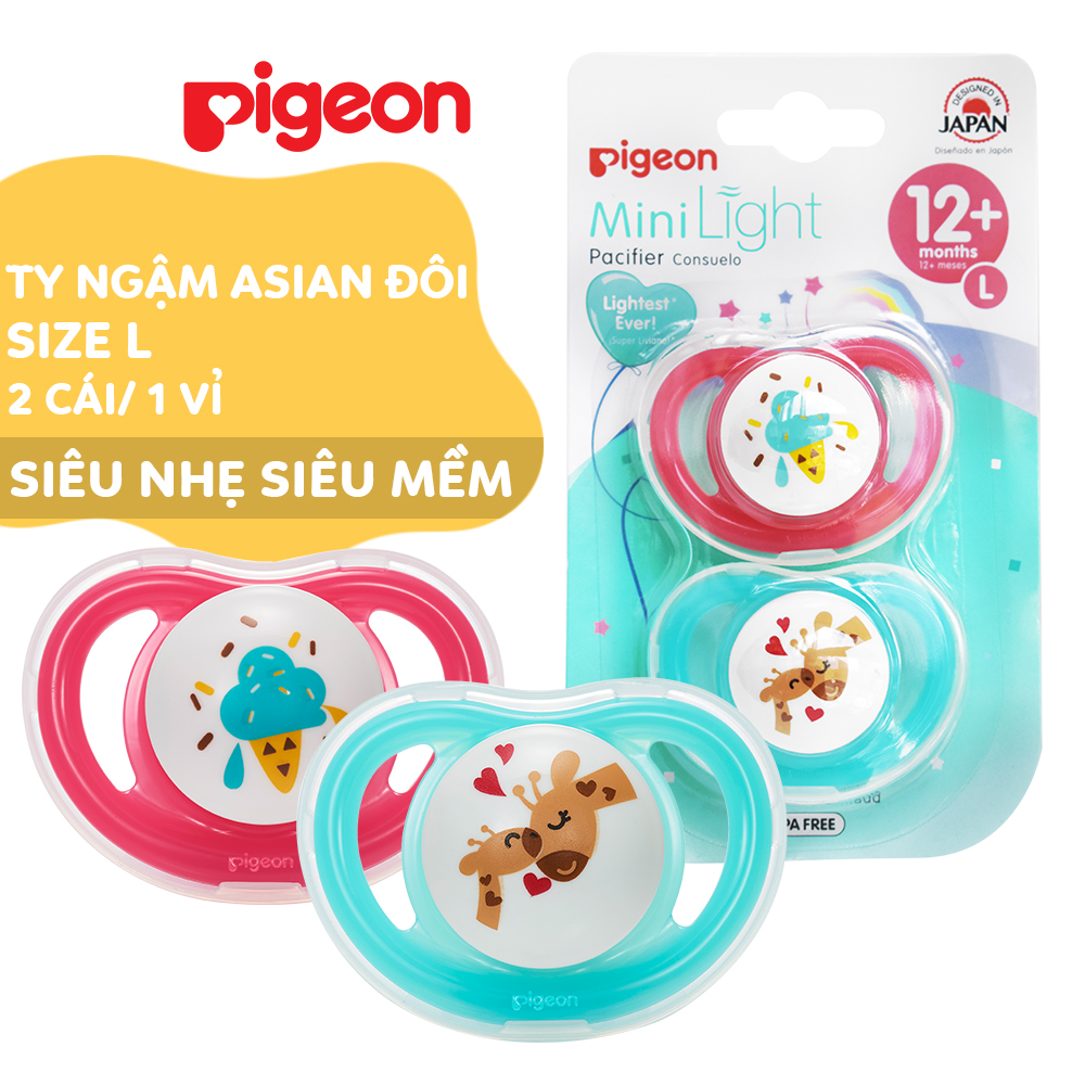 Ty ngậm đôi Pigeon Girl size L (HSD: 11/2025)