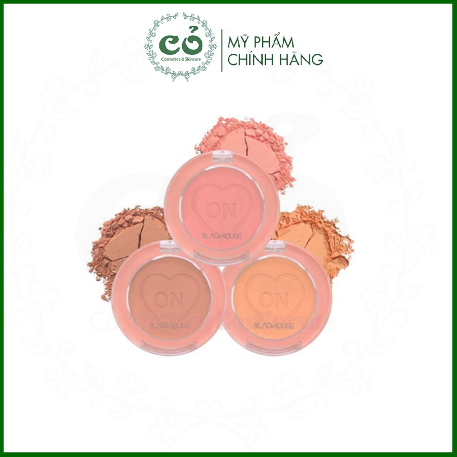 [HCM]Phấn Má Hồng Dạng Nén Black Rouge Cheek On Blusher