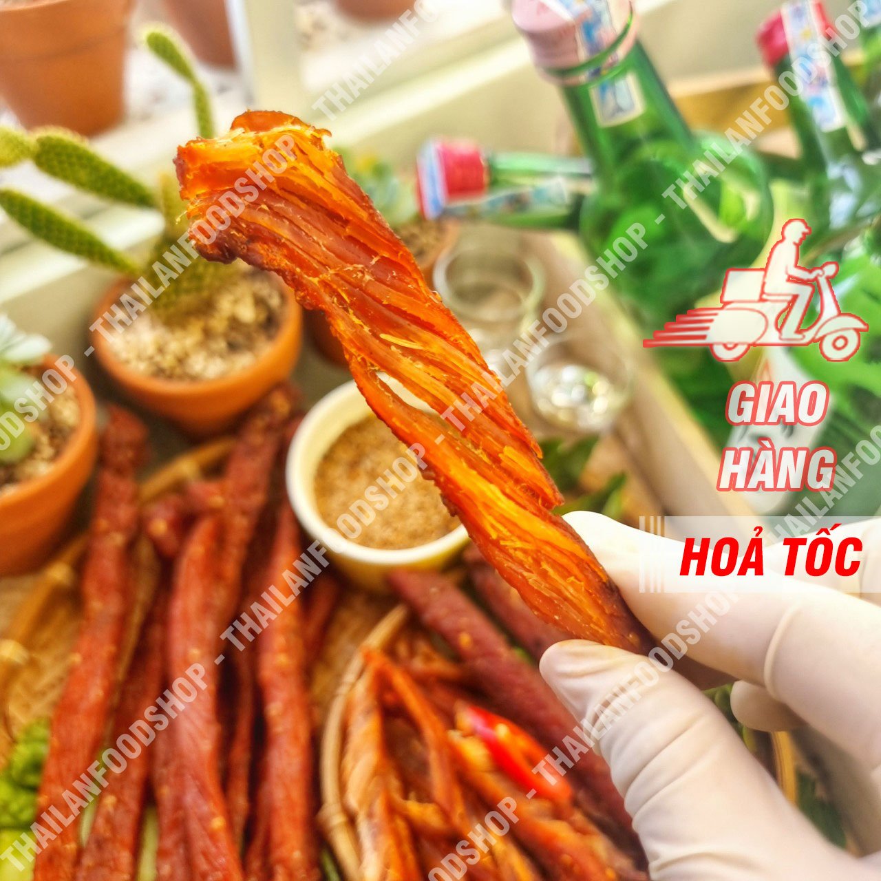 Thịt Nai Gác Bếp Túi HCK 500Gr