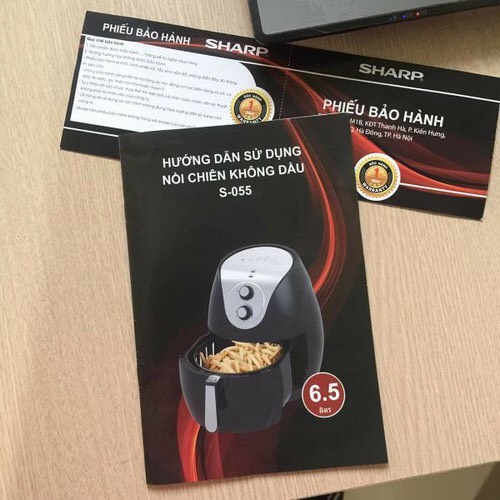 Nồi Chiên Không Dầu Sharp -8 Lít- KS-20901