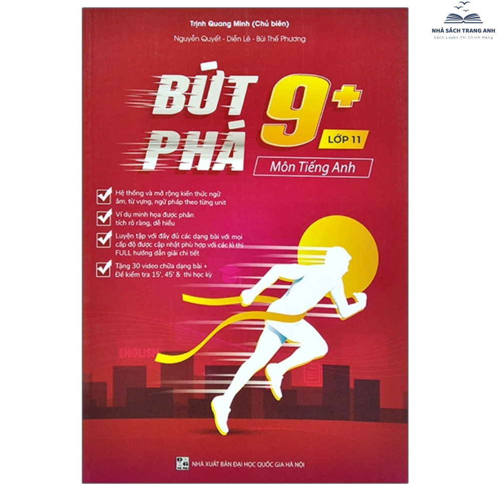 Sách - Bứt Phá 9+ Môn Tiếng Anh Lớp 11