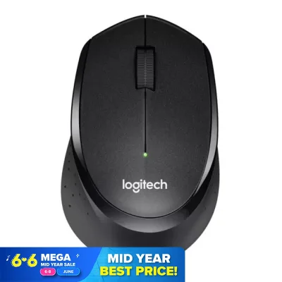 【Ready Stock】Logitech M330 Wireless Mouse Silent Mouse with 2.4GHz USB 1000DPI Optical Mouse for Office Home