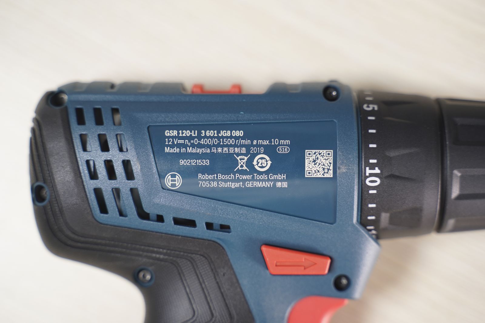 Máy khoan pin Bosch GSR 120-LI GEN II