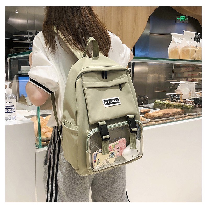 [HCM]balo dù phối túi trong