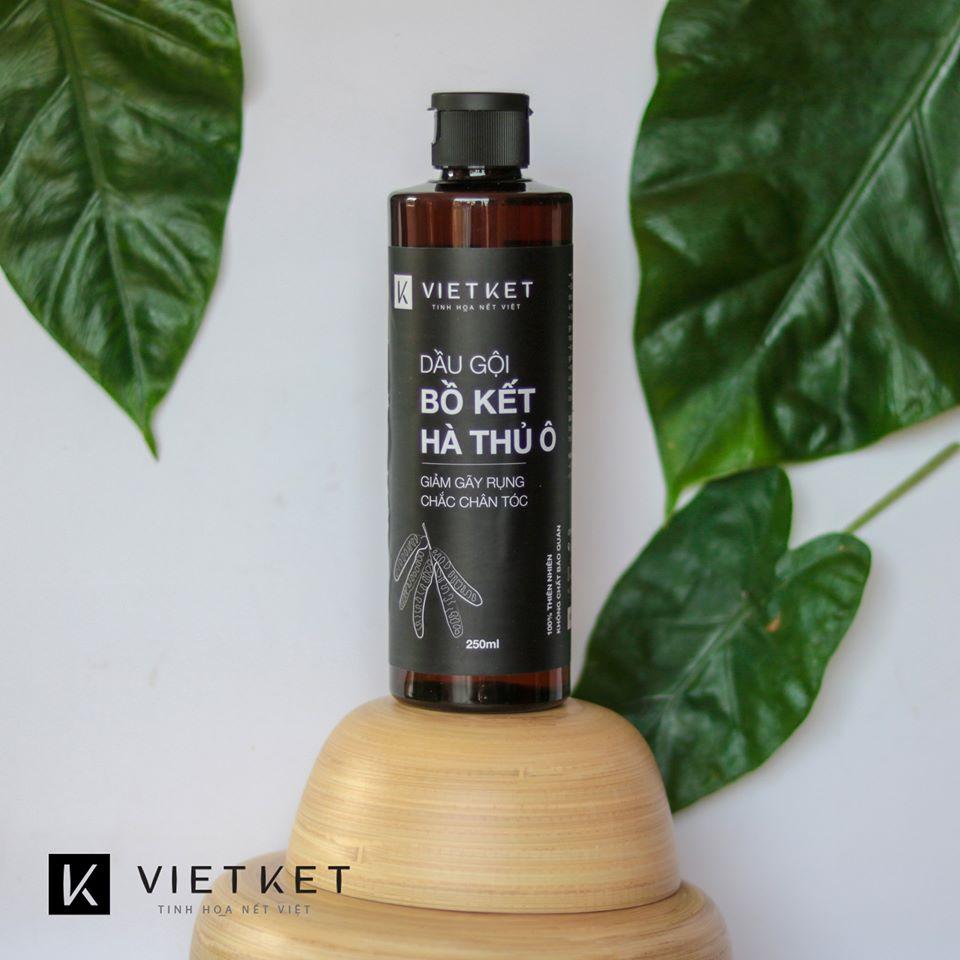 ( Freeship ) Dầu gội bồ kết hà thủ ô việt kết
