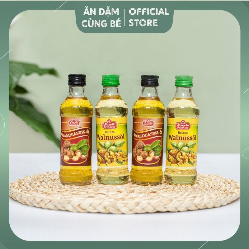 Dầu óc chó Đức cho bé ăn dặm dầu macca chính hãng cho bé từ 6 tháng 44000