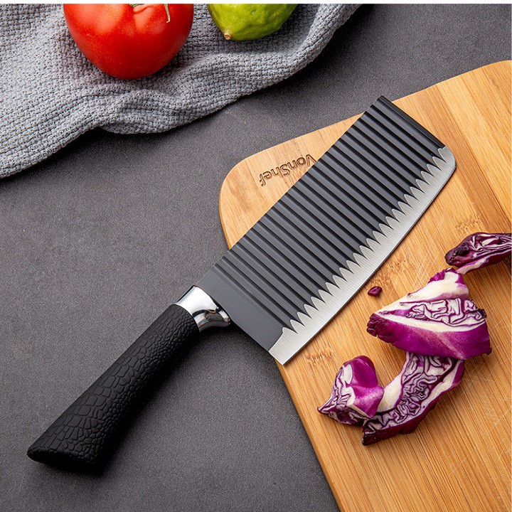 Dao Nhật Gợn Sóng JIE.LAN.SHI. Lưỡi Dao Răng Cưa Siêu Bén