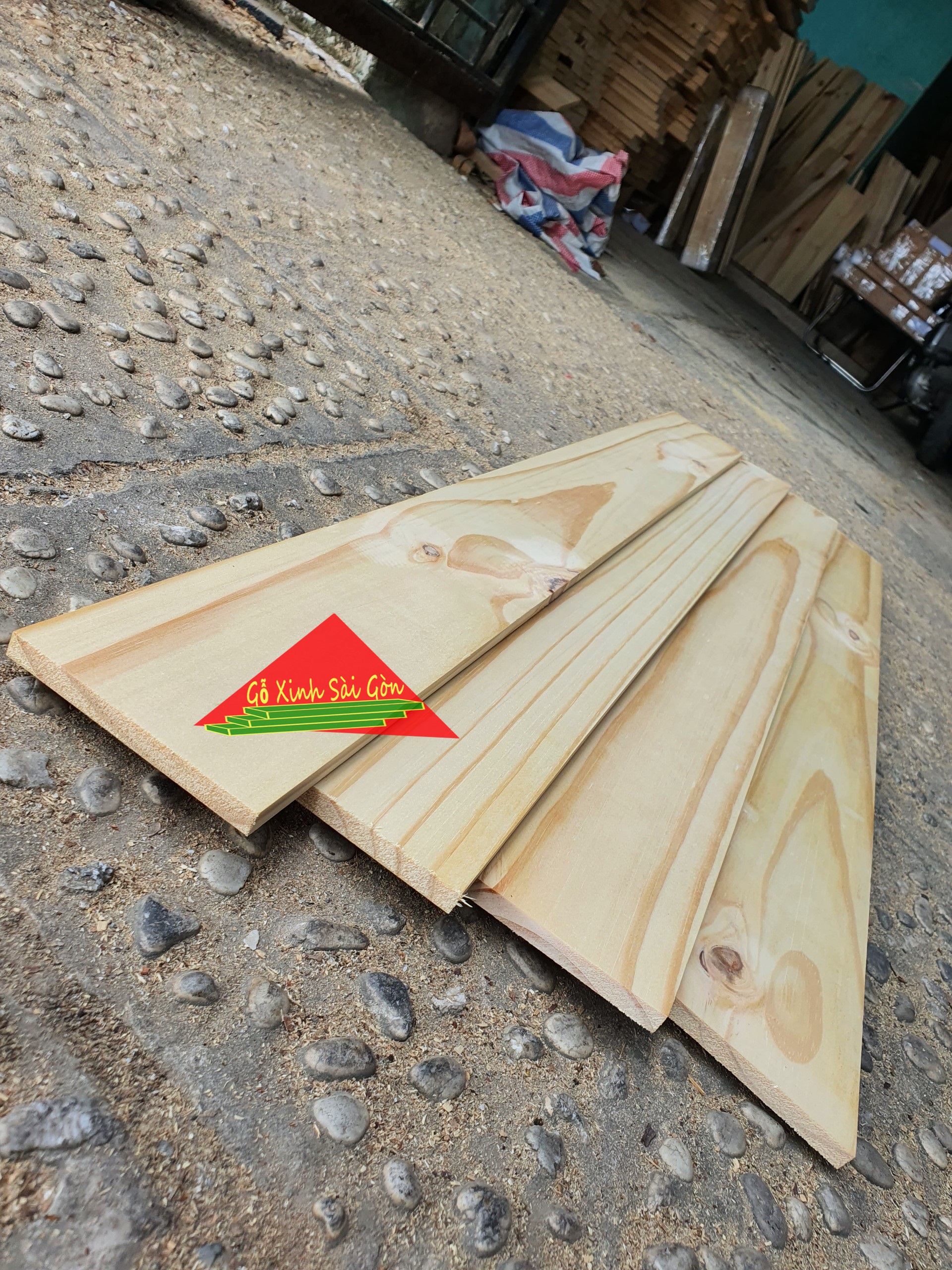 Combo 4 thanh gỗ thông  dày 1cm, dài 1m2, rộng 10cm được bào láng 4 mặt phù hợp để trang trí, chế loa bluetooth, DIY