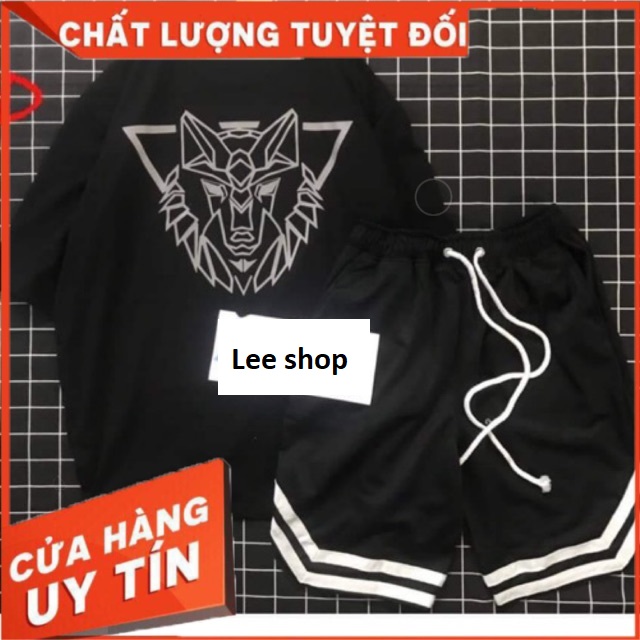 [Mã FASHIONXANH264 giảm 10k đơn 50K] Sét áo sói phản quang +quần V H&Đ