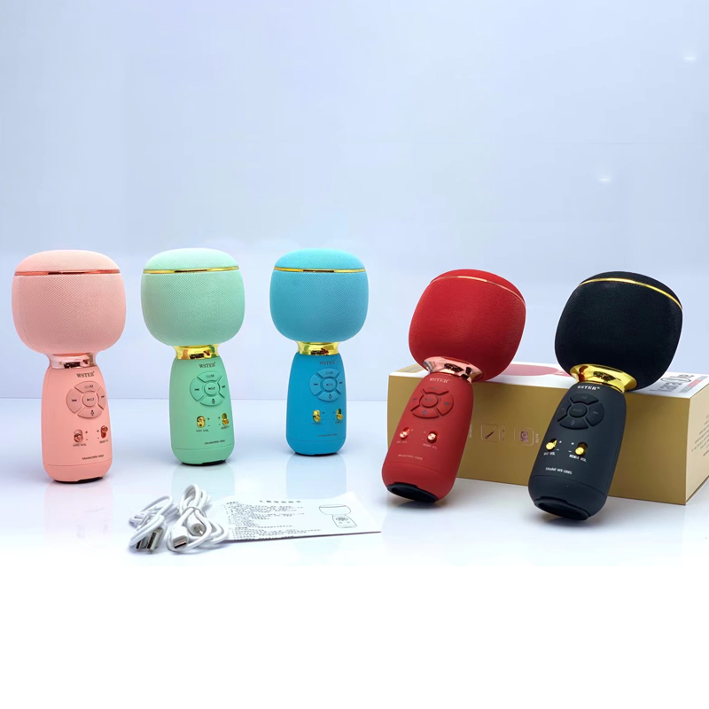 Micro karaoke bluetooth cho điện thoại,micro karaoke bluetooth,micro KARAOKE 3IN1 WSTER WS-1885,micro cầm tay không dây,Mic Hát Karaoke Mini Hát-Bảo hành 12 tháng.