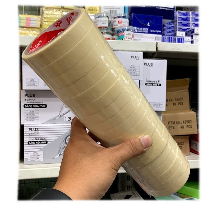 18 cuộn Băng Keo giấy 1.6cm King tape