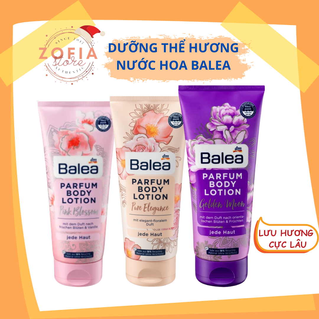 Dưỡng thể hương nước hoa Balea parfum ĐỨC