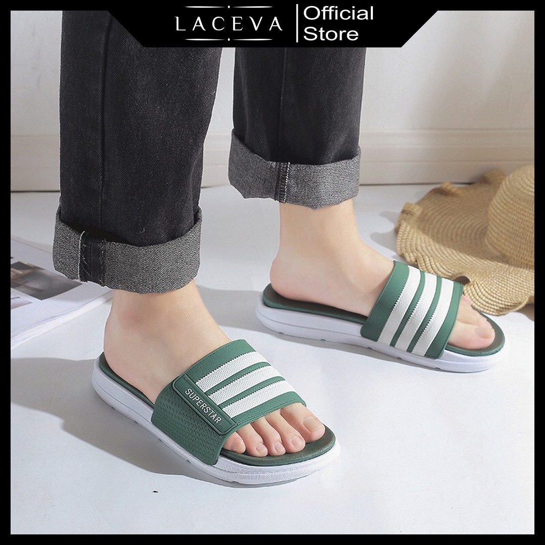 HOÀN TIỀN 15% - Dép Quai Ngang Nam Nữ Superstar Dép Unisex Hàng Loại 1 DP65