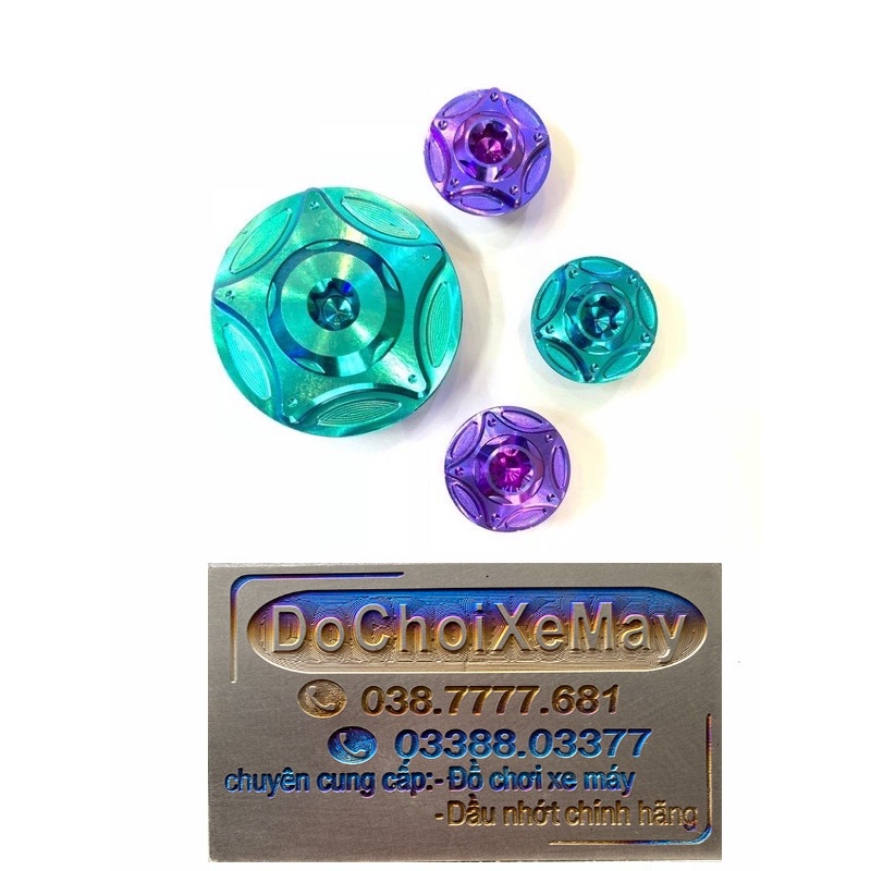 Ốc mâm lửa Titan Gr5 cao cấp cho xe mọi dòng xe Exciter Raider Winner Sonic Sirius Wave Dream. DoChoiXeMay