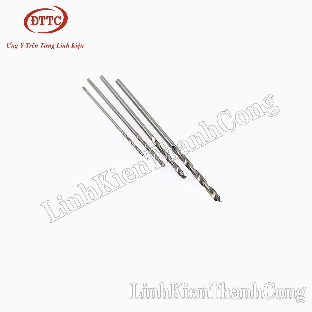 Mũi Khoan 0.6 mm 0.8mm 1.0mm 1.2mm 2.0mm 3.0mm