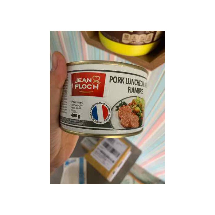 Patê thịt heo - Pork Luncheon Meat 400g của Pháp