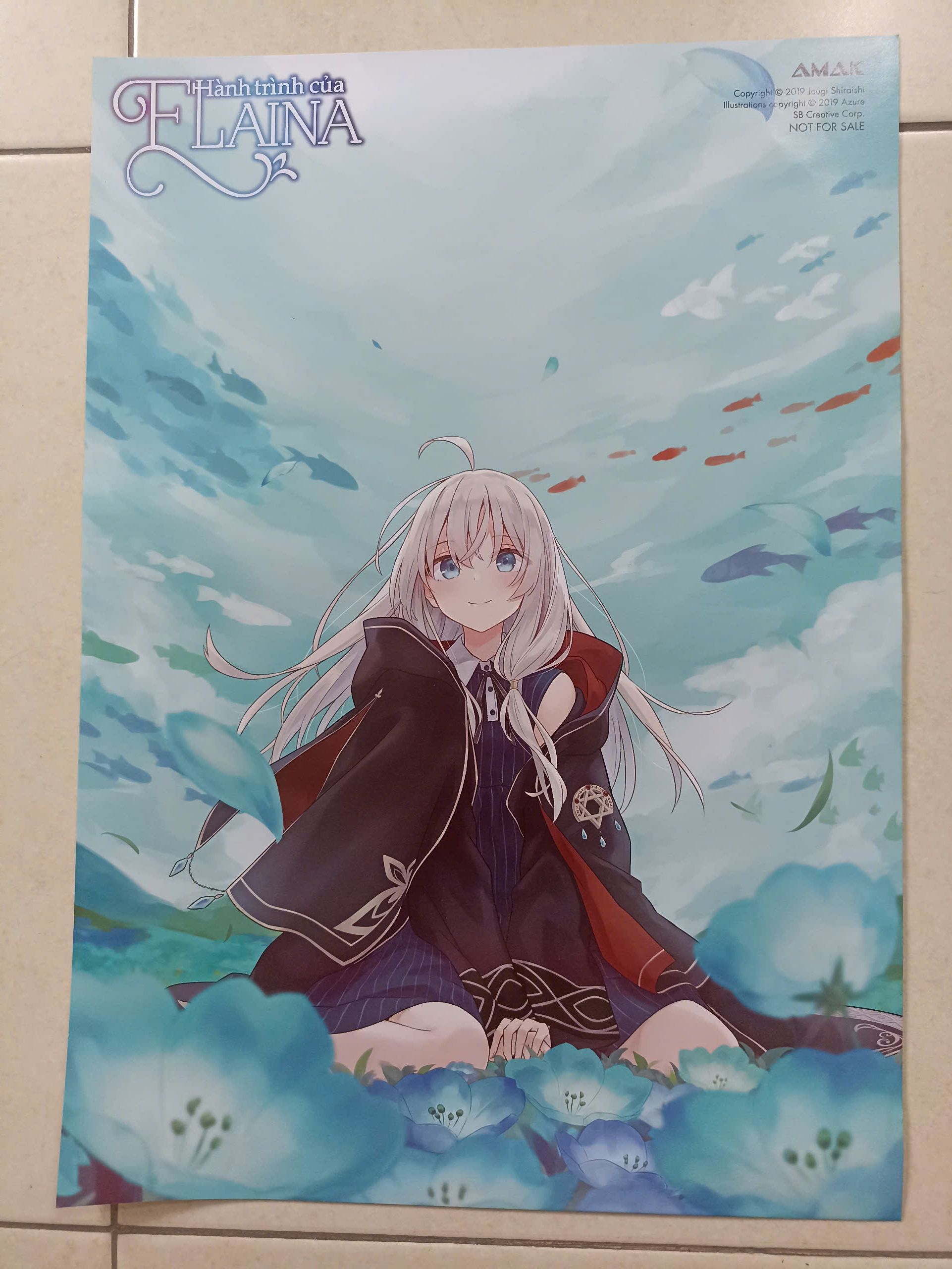 Phụ kiện Poster A3 Hành Trình Của Elaina