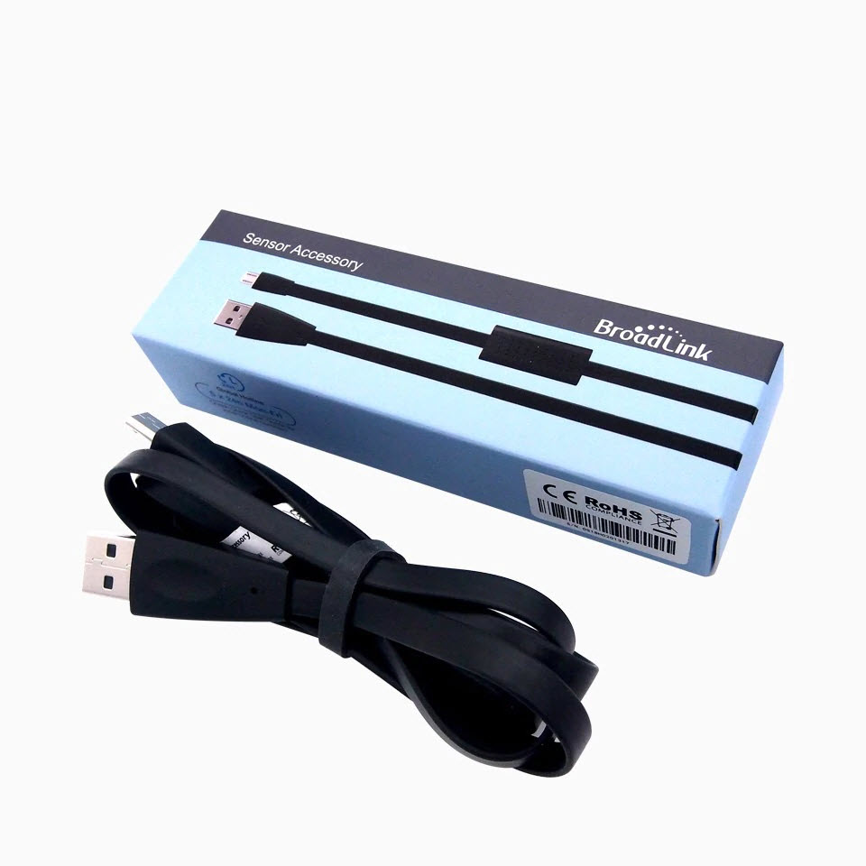 2020 Broadlink HTS2 Sesnor accessory USB cable temperature & humidity detector work with broadlink rm4 pro/rm4 mini universal remote - 2020 Broadlink HTS2 Cổng USB Cảm Biến Nhiệt Độ - Độ Ẩm Báo Làm Việc Với RM4 Pro/RM4 Mini
