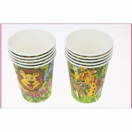 set 5 cốc giấy hoạt hình SIÊU XINH