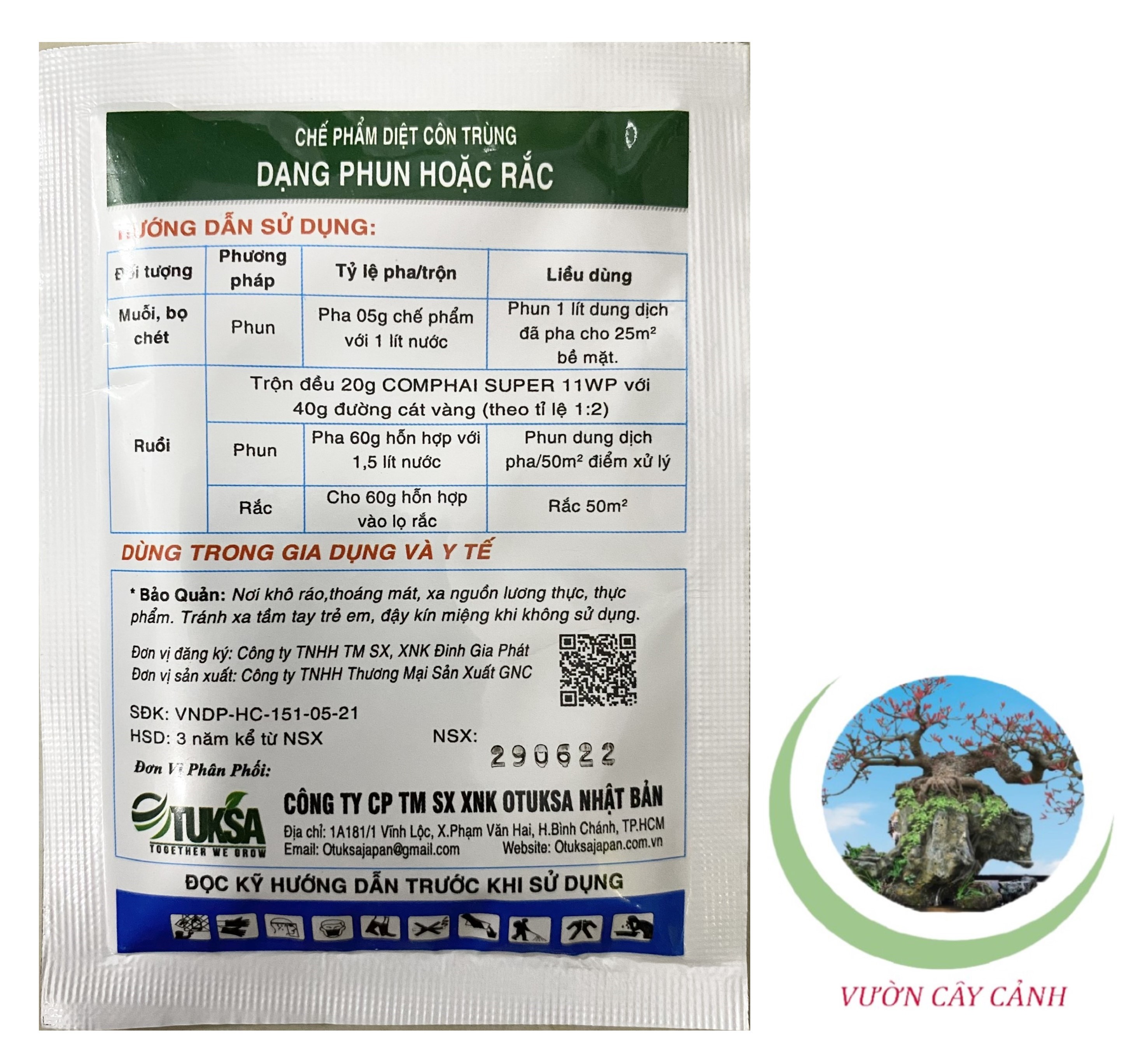 Thuốc Comphai Super 11WP - Trị Ruồi - #027B# 20g