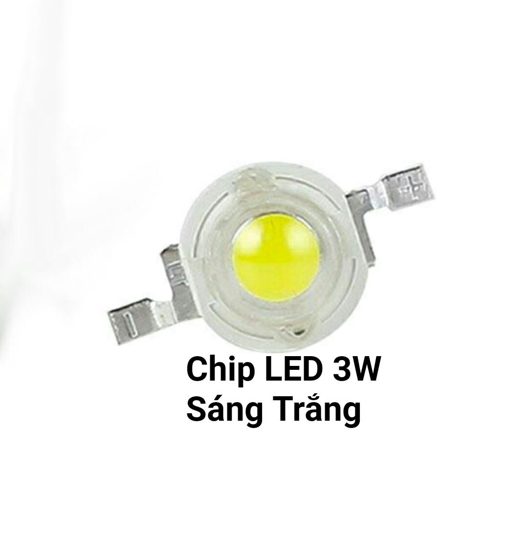 Combo 10 Chip LED 3W Sáng Trắng