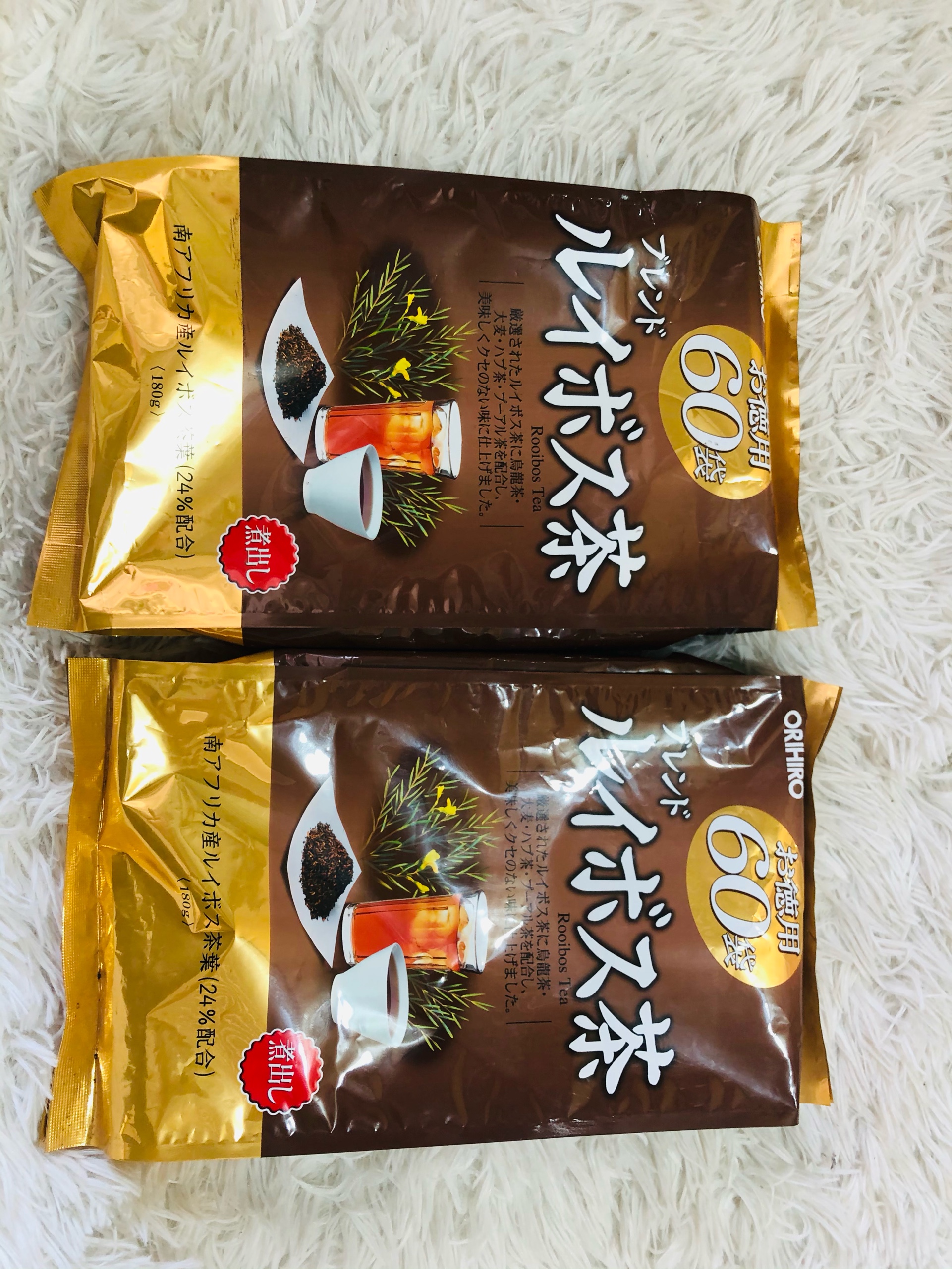 Hồng trà nam phi ORIHIRO Rooibos 60 gói