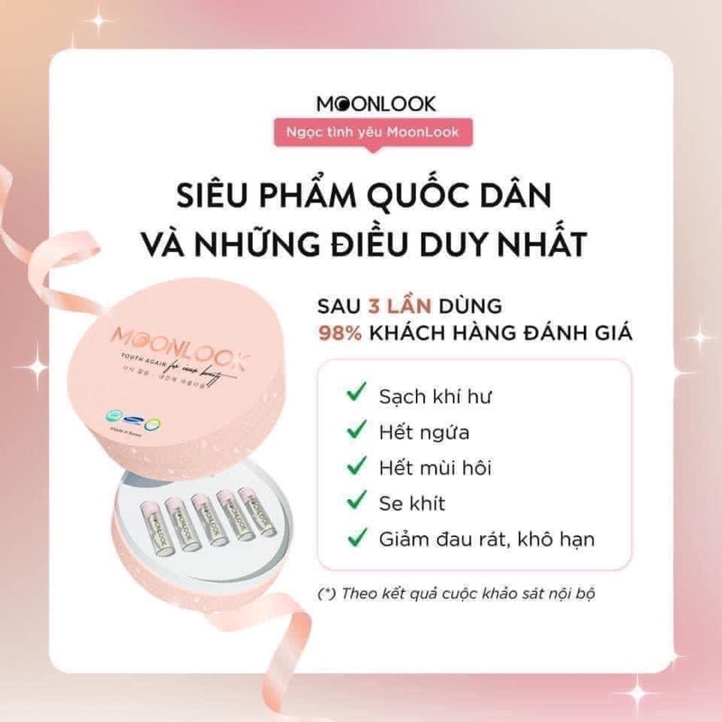 Ngọc Tình Yêu MoonLook - Moon Look Hộp 10v