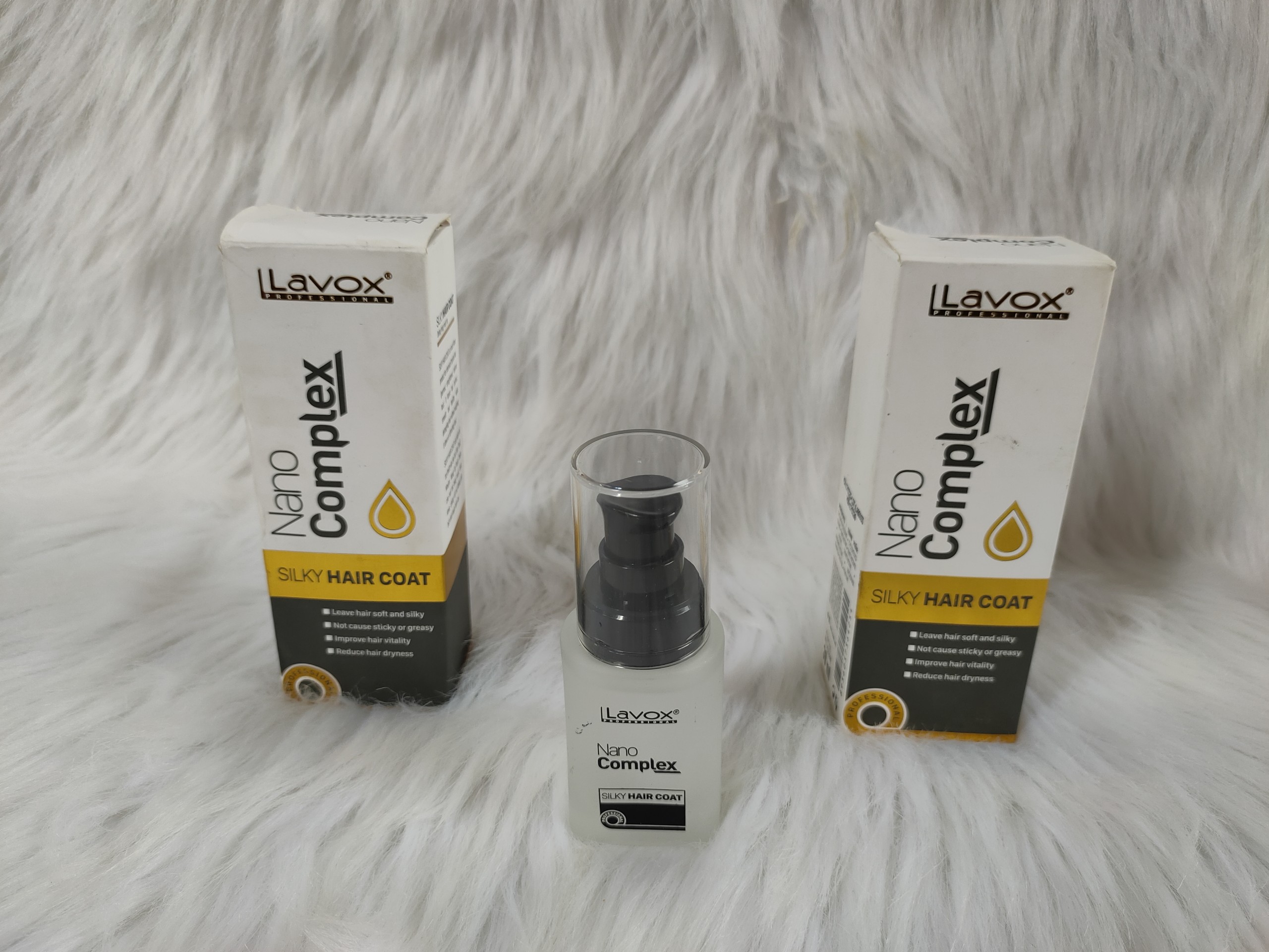 Serum dưỡng tóc Lavox nano chai sành 30ml