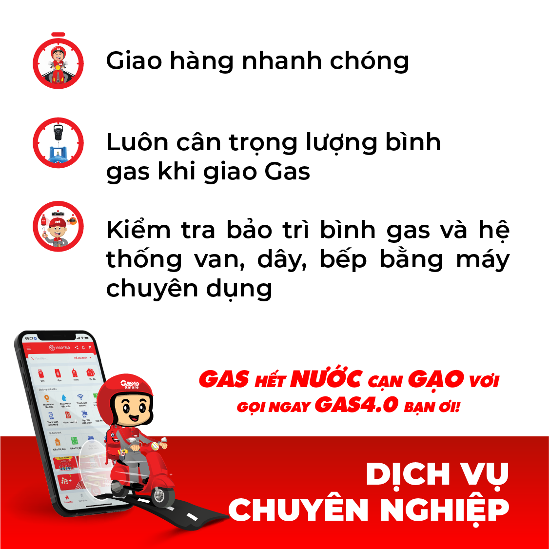 Gas4.0 &more [E-voucher] – Ưu đãi 50k cho sản phẩm bình gas Siam 12kg