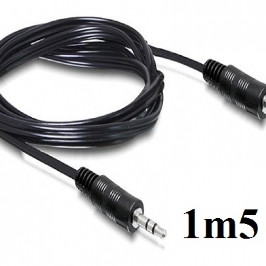 Cáp nối dài dây loa 2 đầu 3.5 dài 1m5