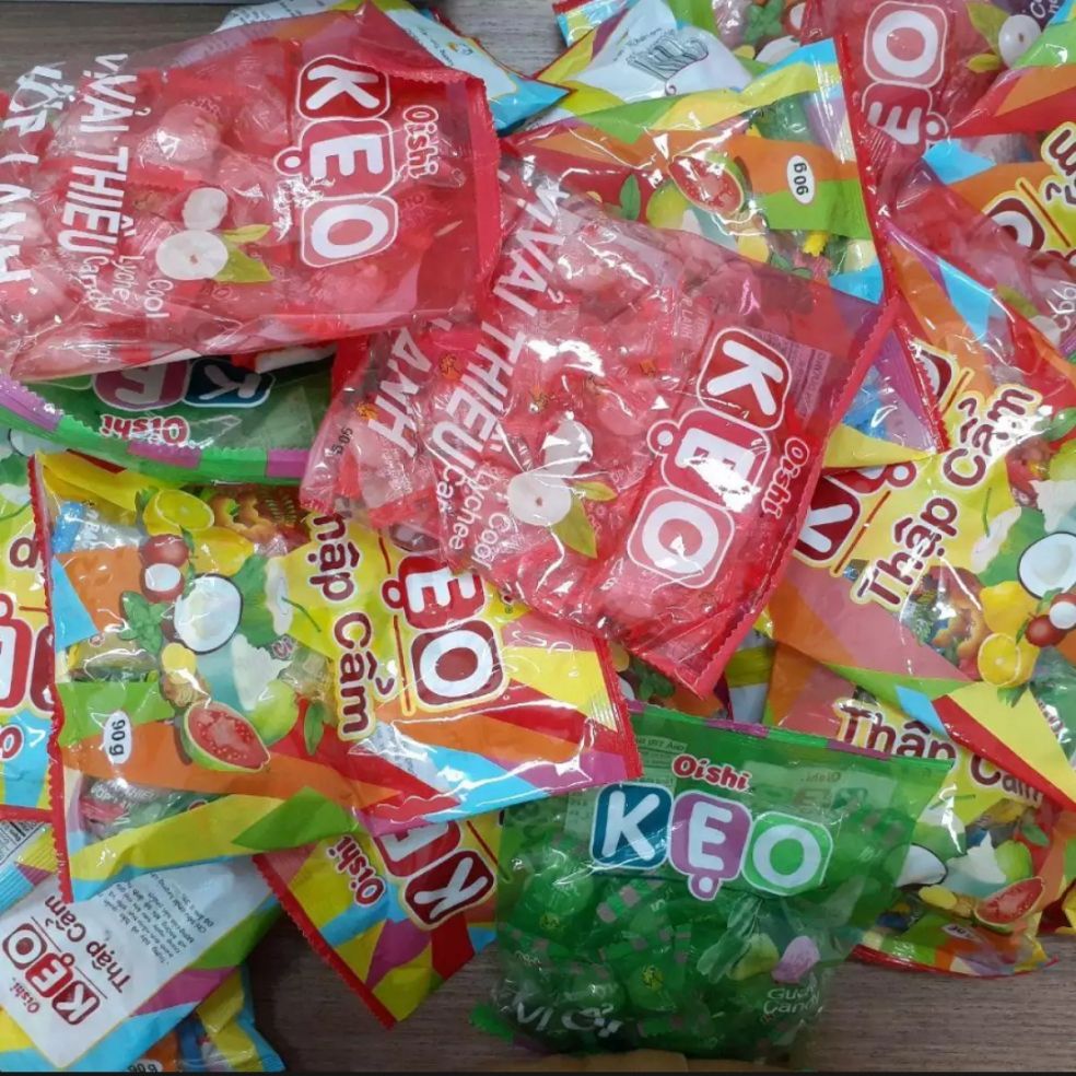Combo 10 gói kẹo Oshi 90gr