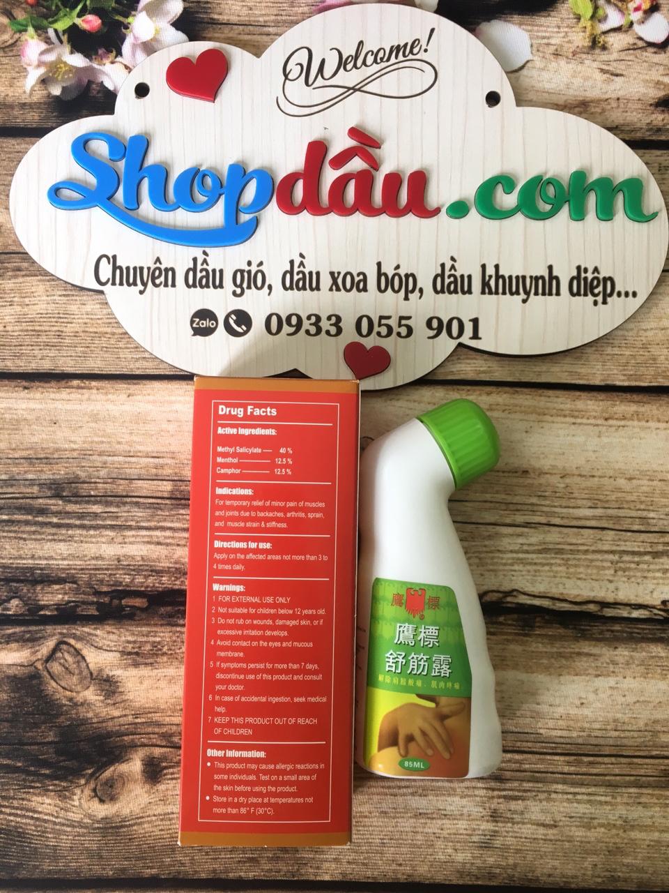 [HCM]Dầu xoa bóp eagle muscle rub