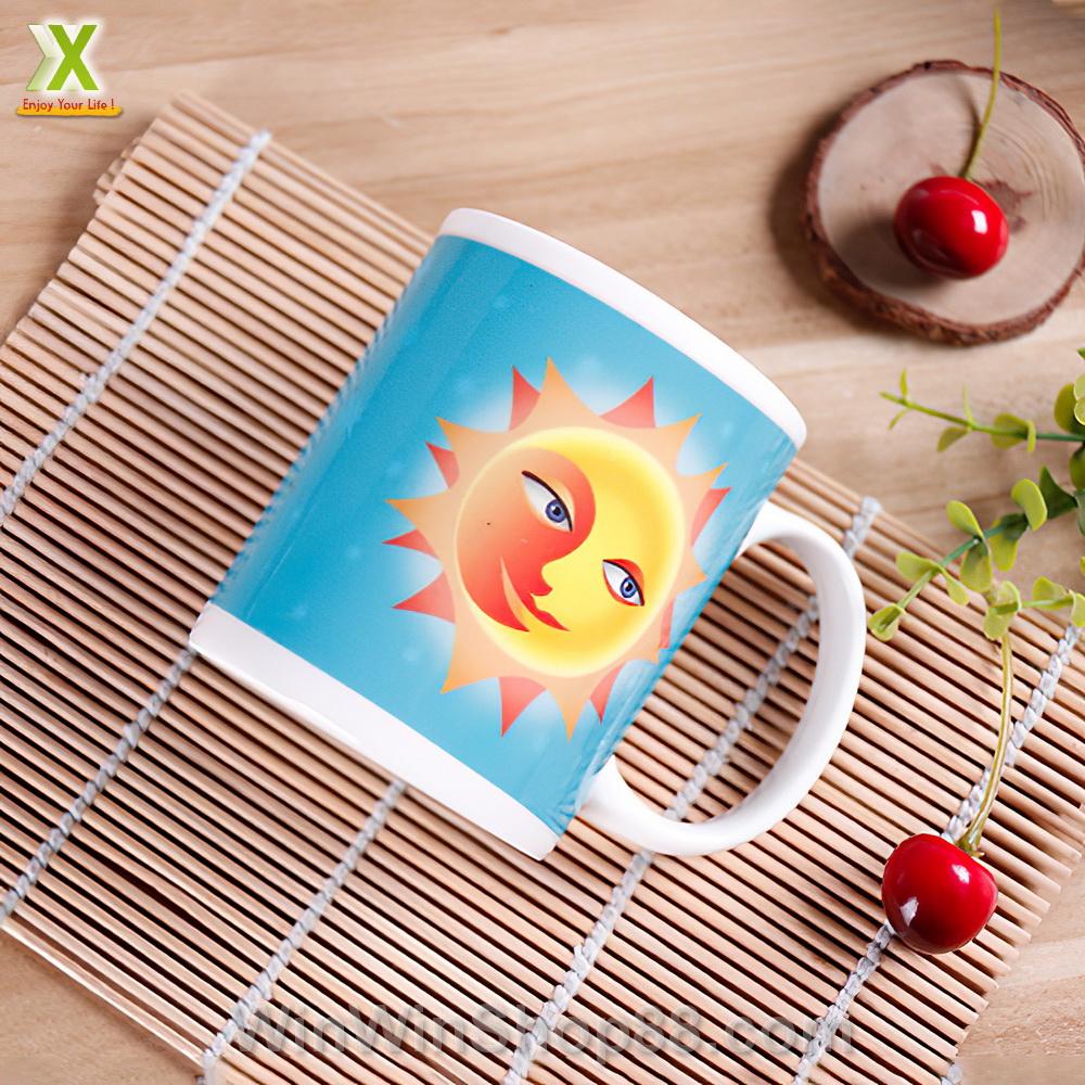 [FREESHIP MAX 15K][HCM]Ly đổi màu Mặt trăng - Mặt trời (Sun & Moon  Color Changing Cup)