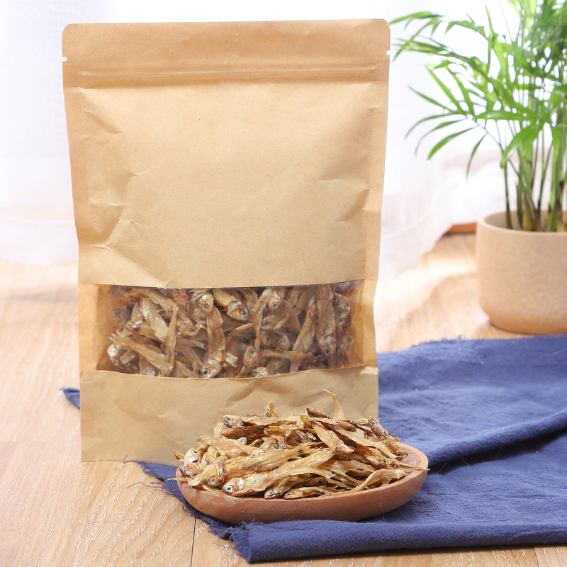 Snack cá cơm sấy khô cho chó mèo - gói 50/100g