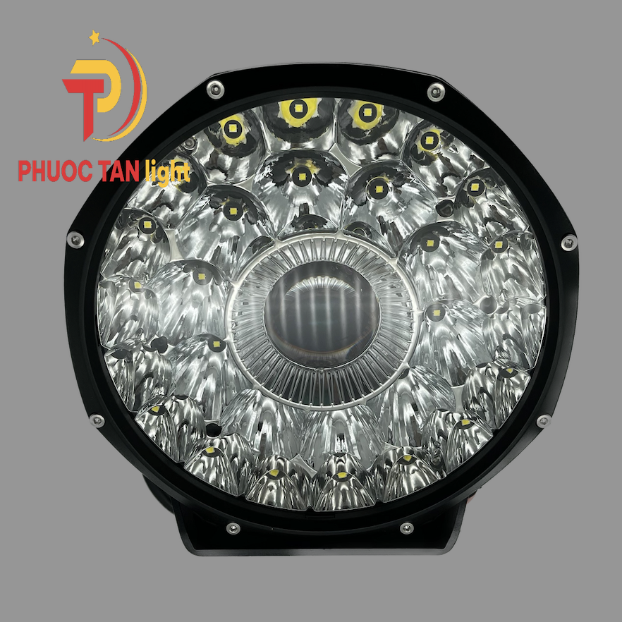 Đèn pha laser 24v 150w 8.5 inch dùng chip osram , đèn bi cầu