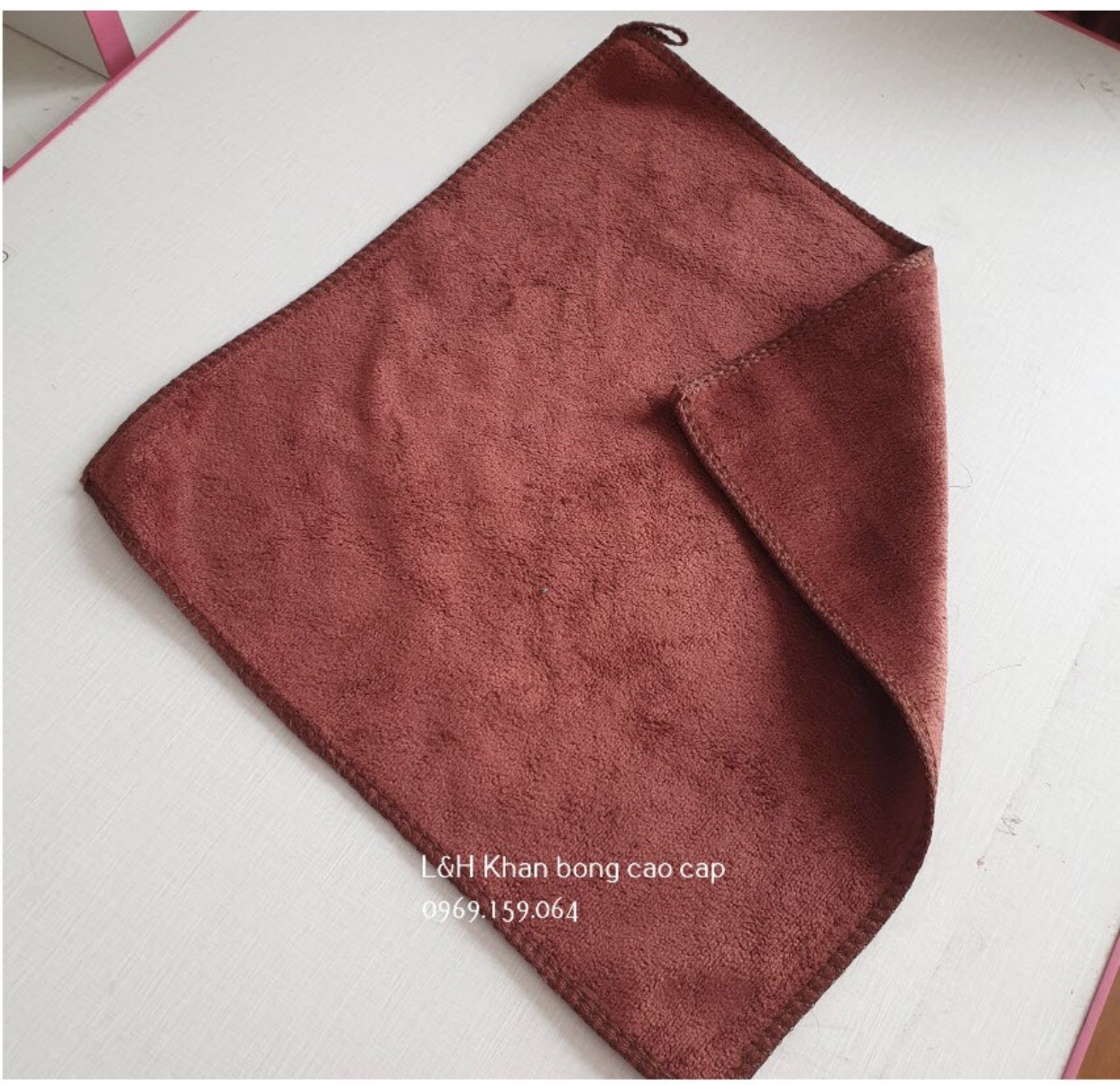 Khăn lau bếp, lau ô tô, lau bàn, khăn kt 25 * 25 cm