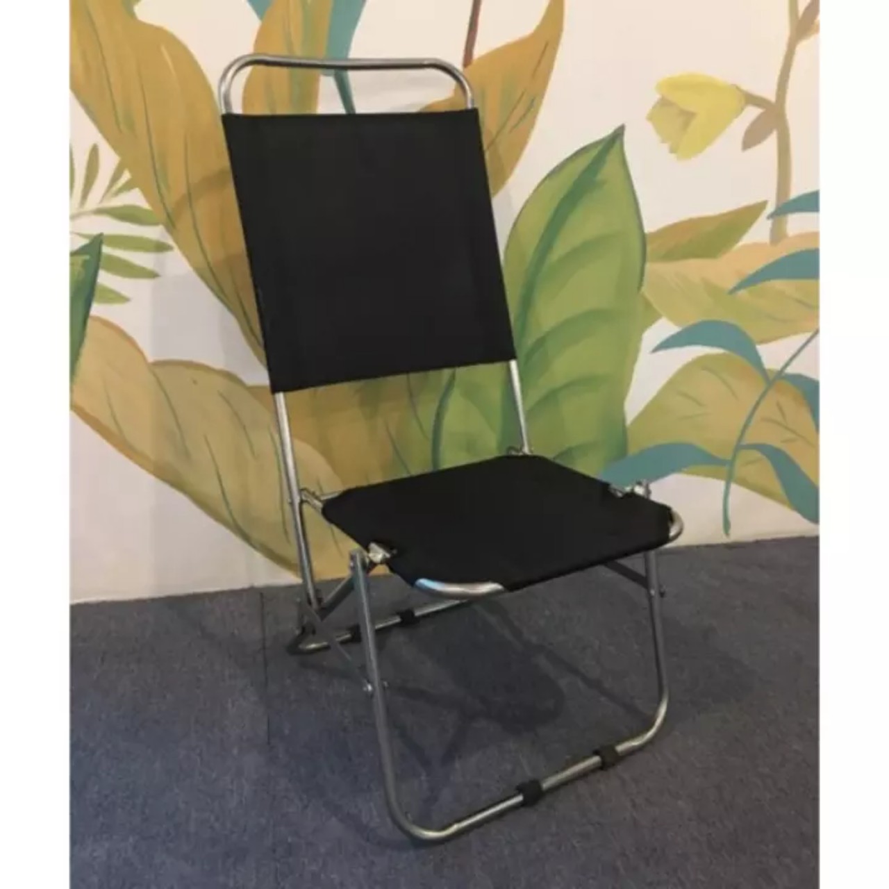 [HCM]Ghế cafe xếp lưng cao 80cm