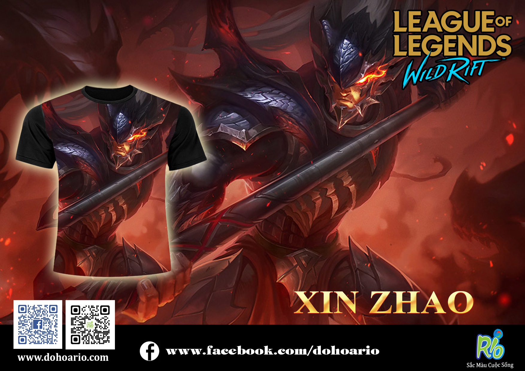 Áo LMHT - XIN ZHAO