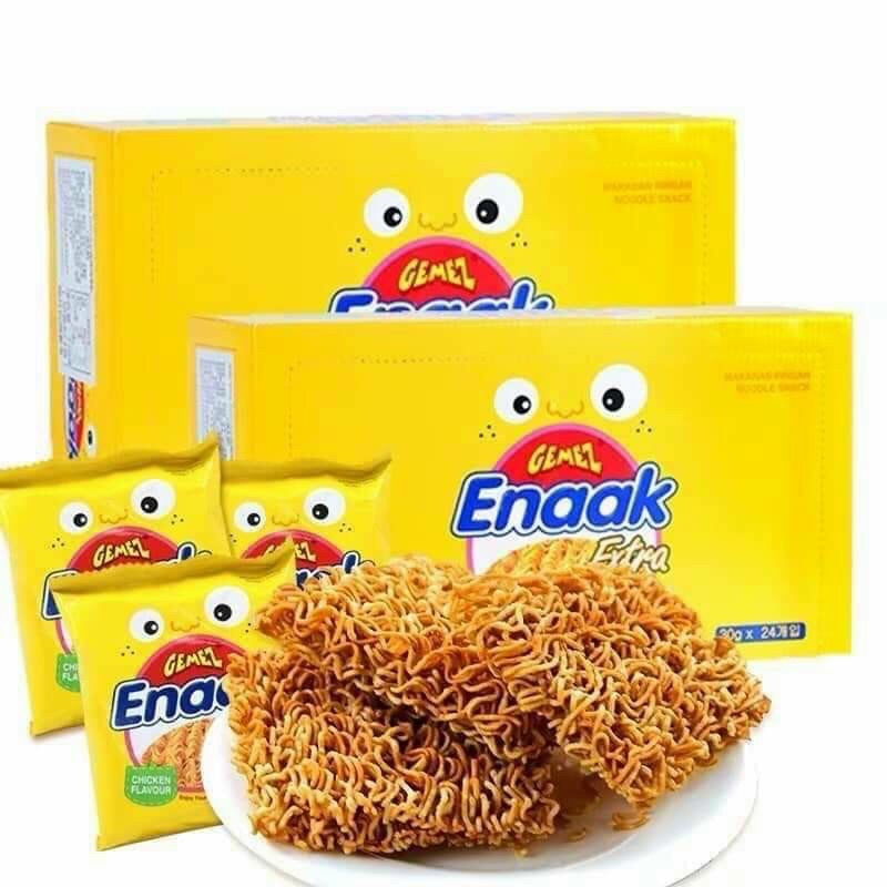 mì snack hương gà  enaak (24 gói-30g)